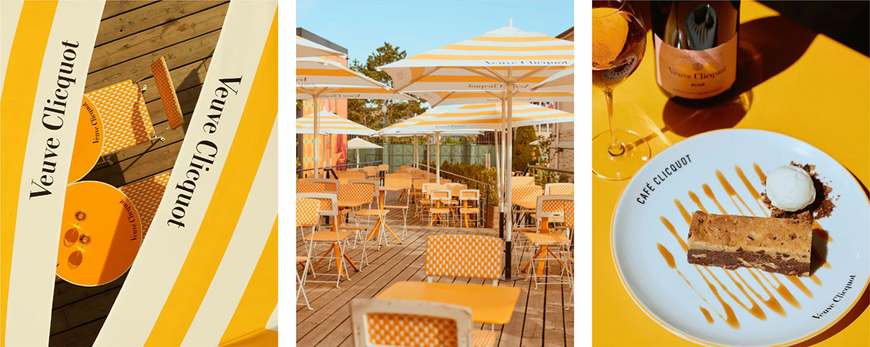 Café Clicquot, Veuve Clicquot, Veuve Clicquot Sun Club, Solaire Art de Vivre